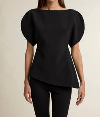 Klesis - Hepburn Boat Neck Top