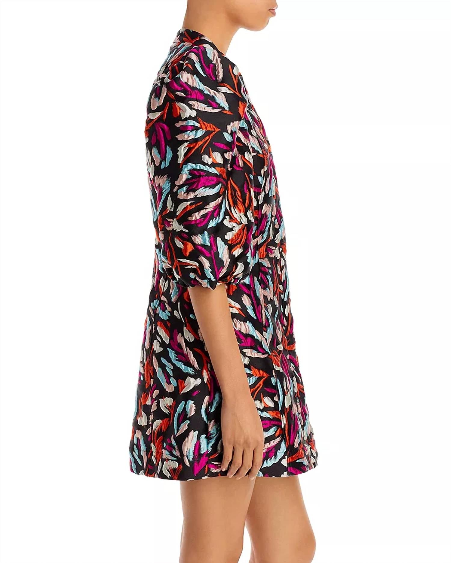 Essentiel Antwerp - Cure Puff Sleeve Mini Dress