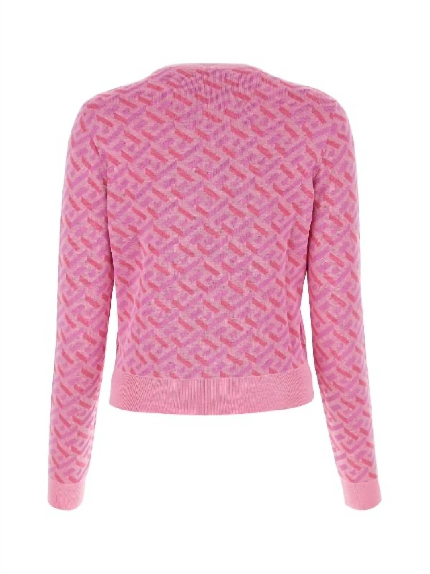 Versace - La Greca Jacquard Cardigan