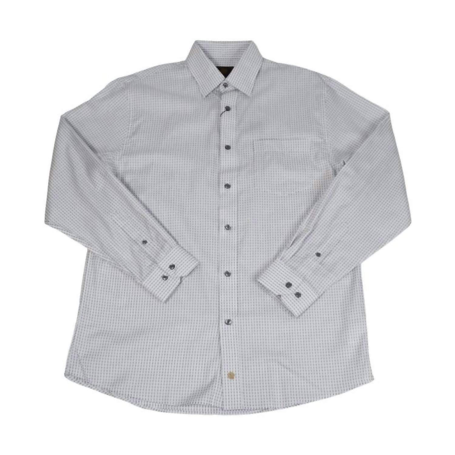 F/X Fusion - Men's Mini Jacquard Sport Shirt