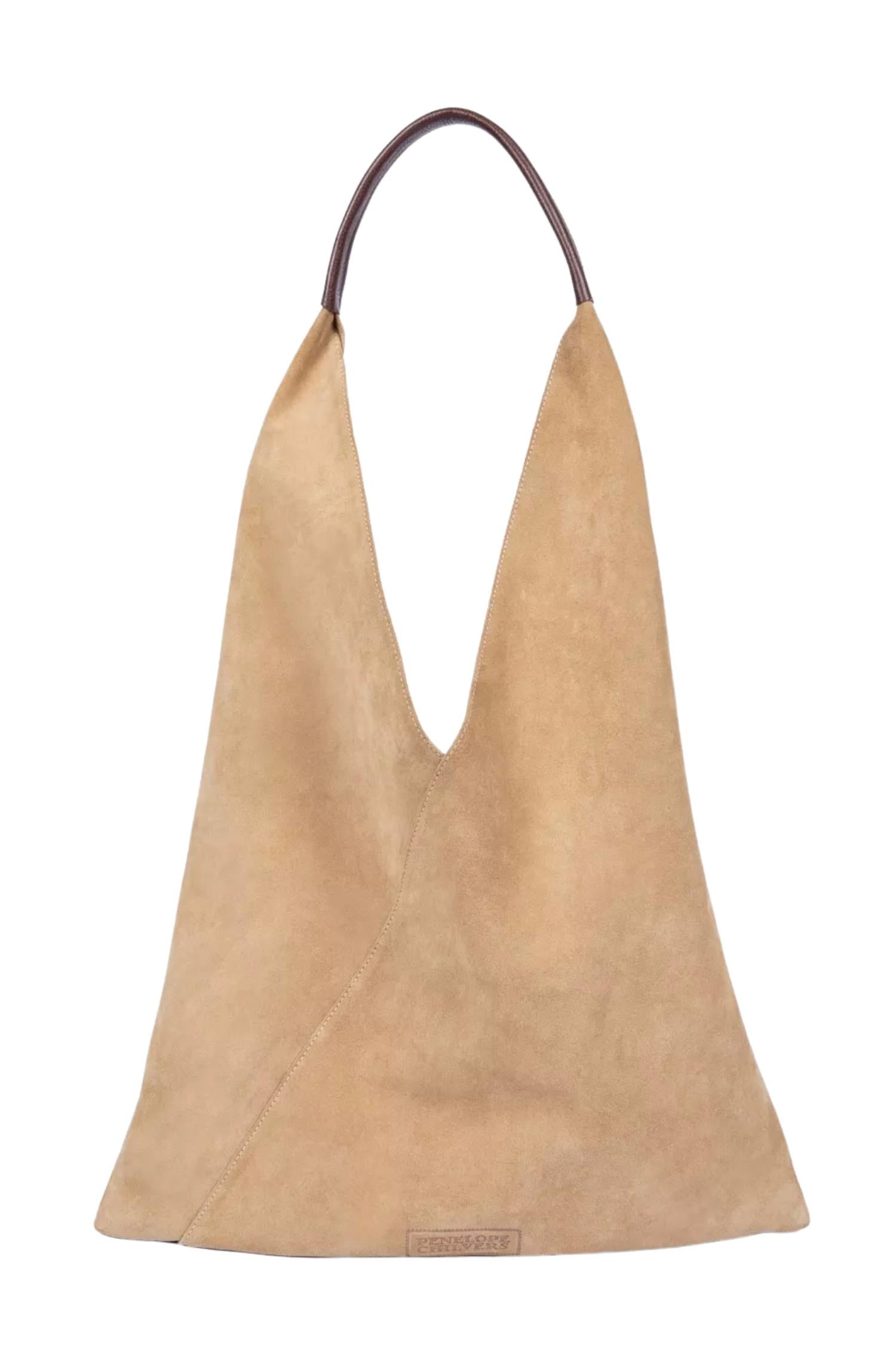Penelope Chilvers - Women's Triangle Suede Bag