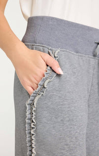 Cinq A Sept - Ruffle Rhinestone Heather Maddie Pants