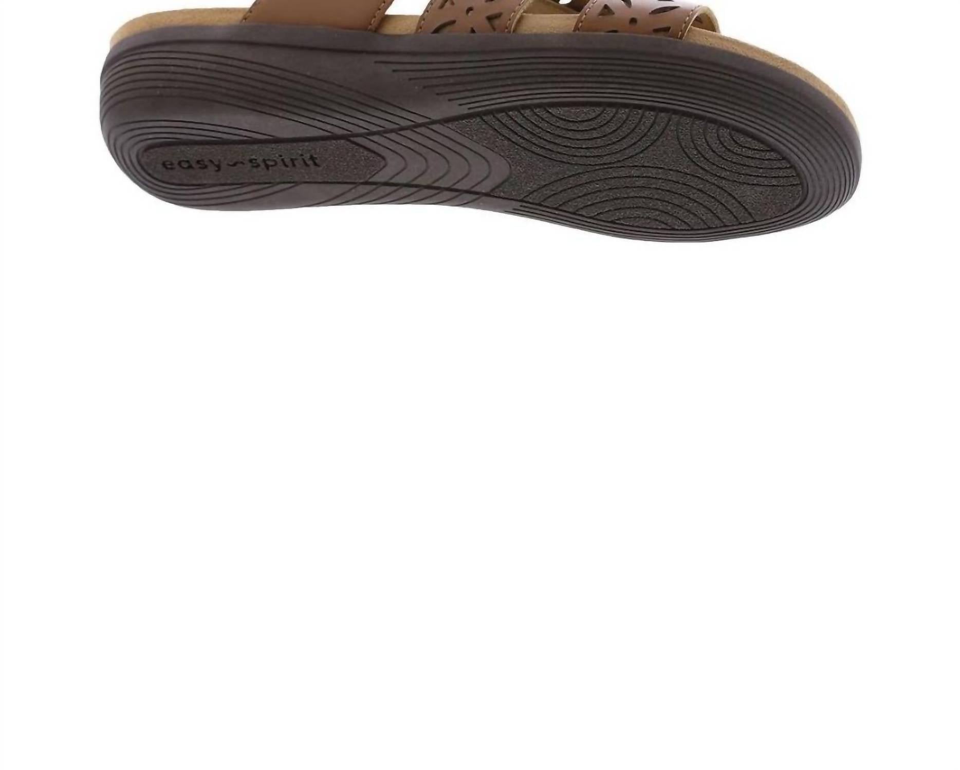 Easy Spirit - Women's Bazel 3 Faux Leather Slide Sandals