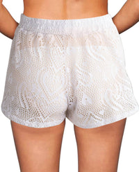 Beach Habitat - Heart Crochet Cover Up Short