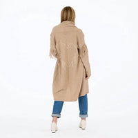 Kerri Rosenthal - Cali Fringe Long Sleeve Cardigan