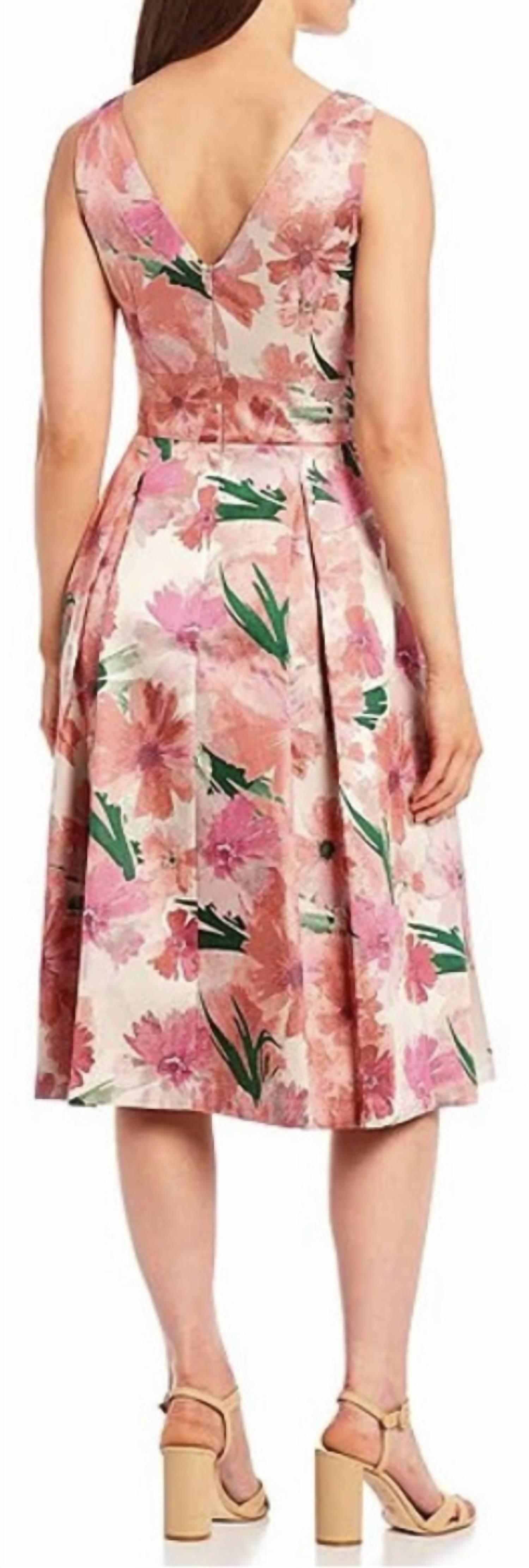 Eliza J - Floral cocktail dress