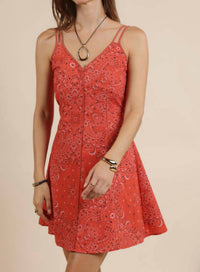 Sage The Label - Bandana Print Dress