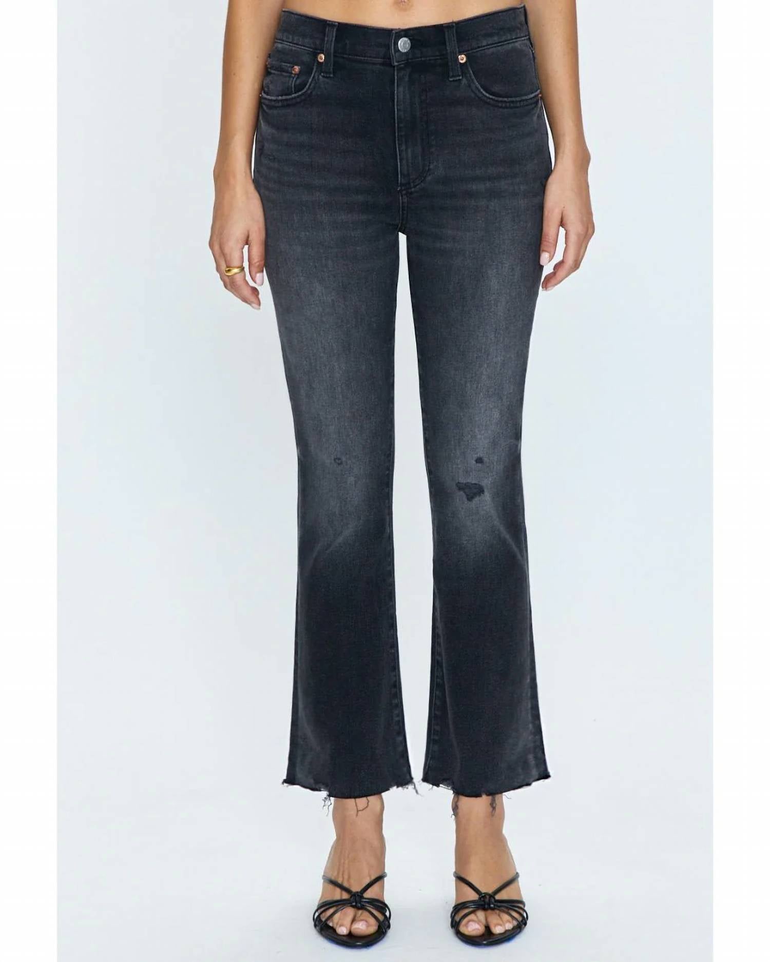 Pistola - Women's Lennon High Rise Crop Boot Jean