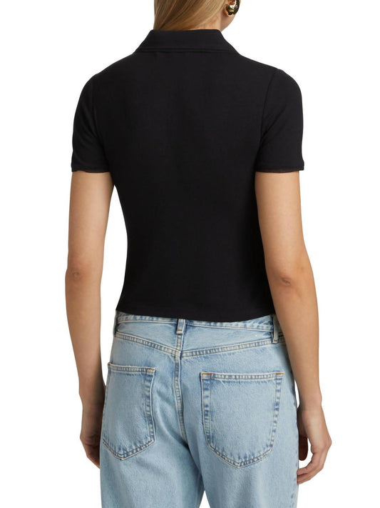 Frame - Mesh Trim Polo