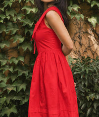 Heyson - Lace Trimmed Midi Dress