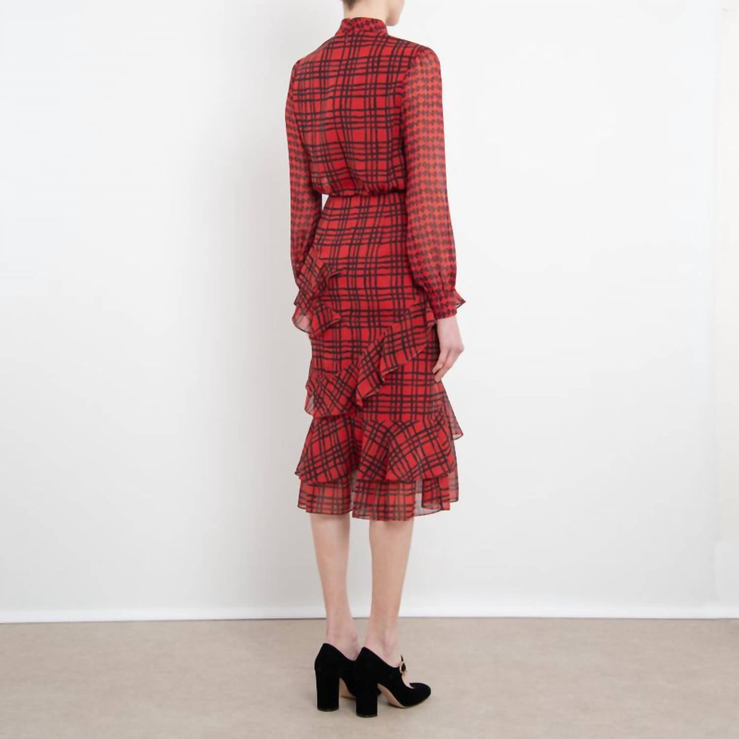 Saloni - Ruffle Dress