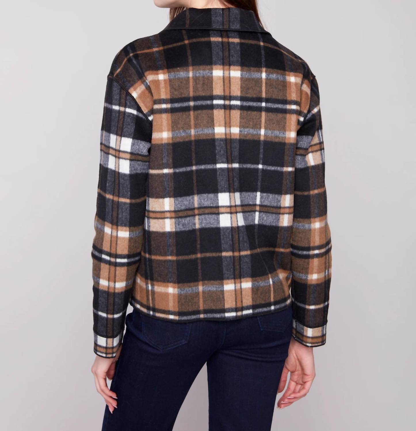 Charlie B - Plaid Reversible Jacket