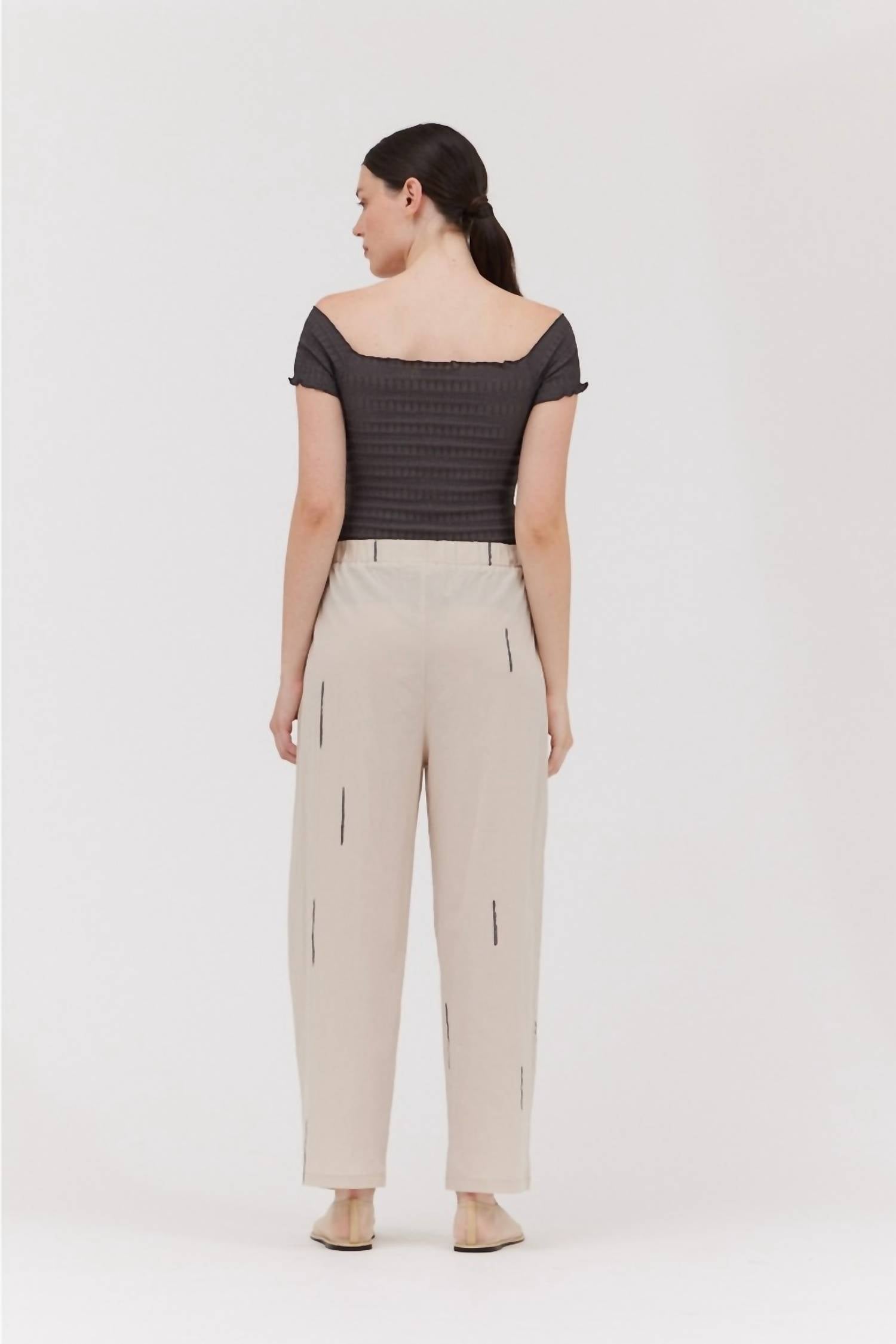 Grade & Gather - Matchstick Print Pant