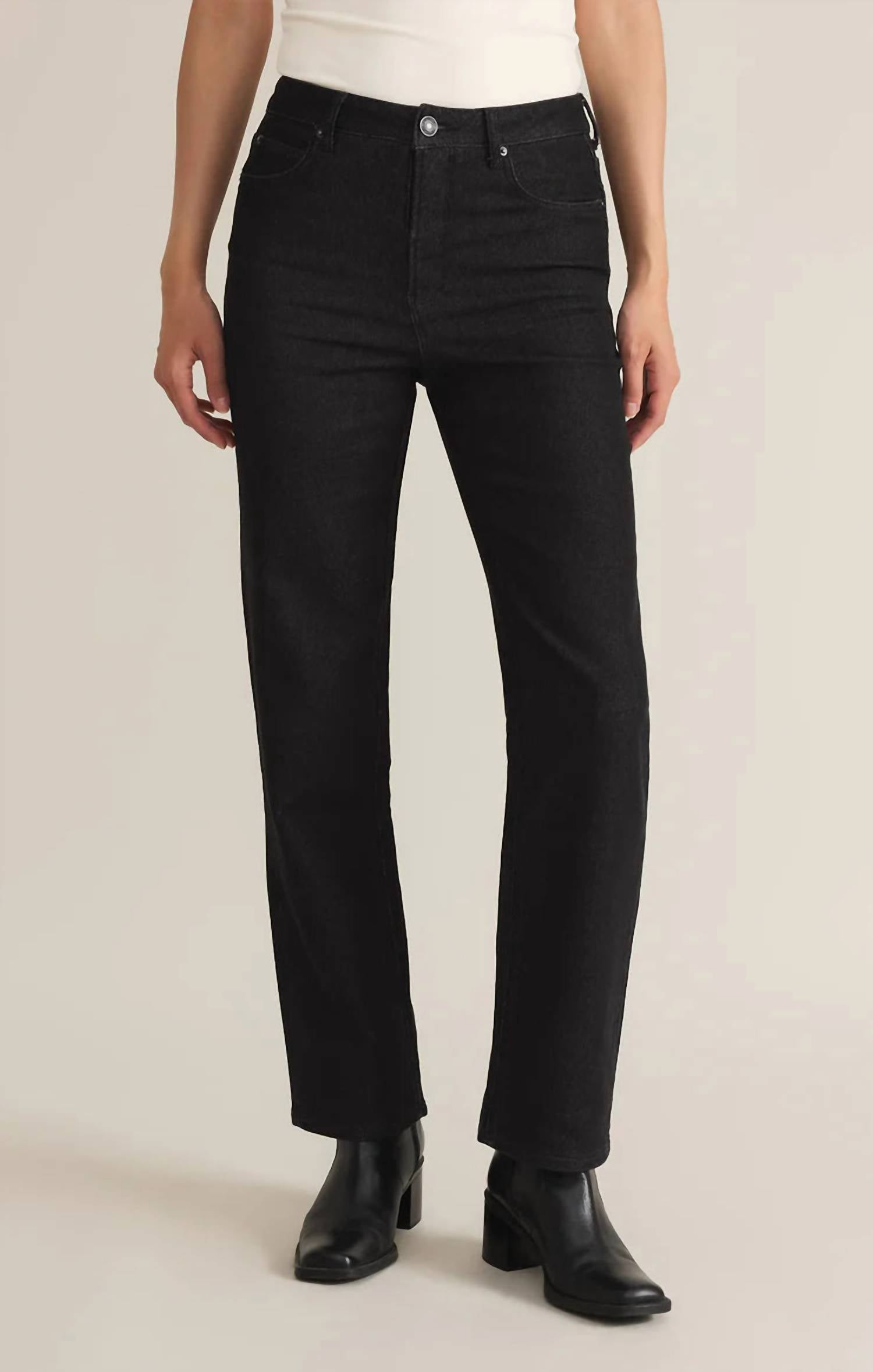 Z Supply - Val Denim Straight Leg Pants