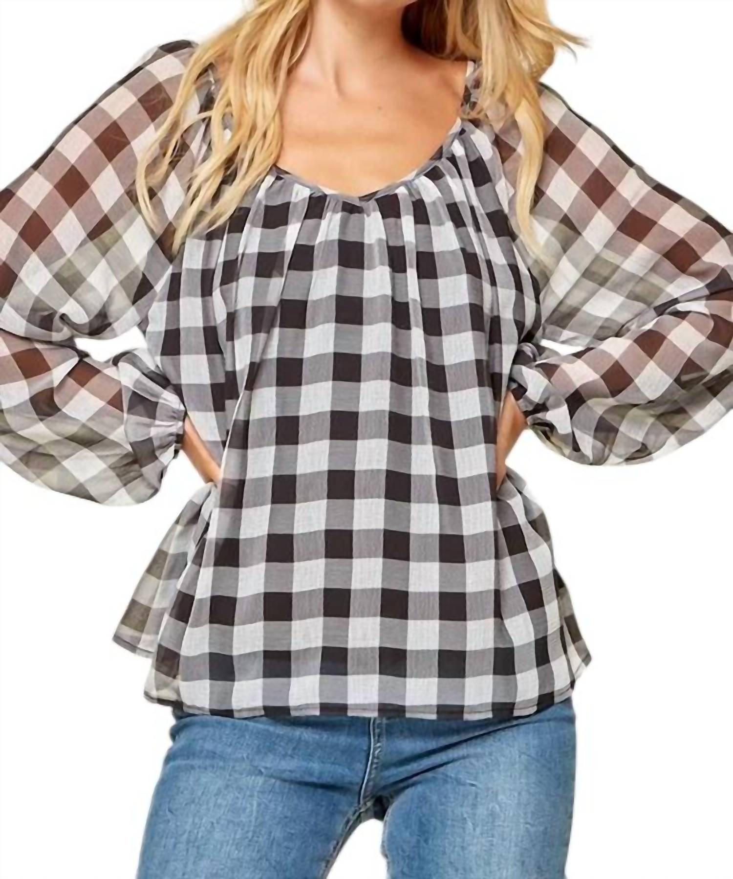 Andree By Unit - So Much Going On Blouse