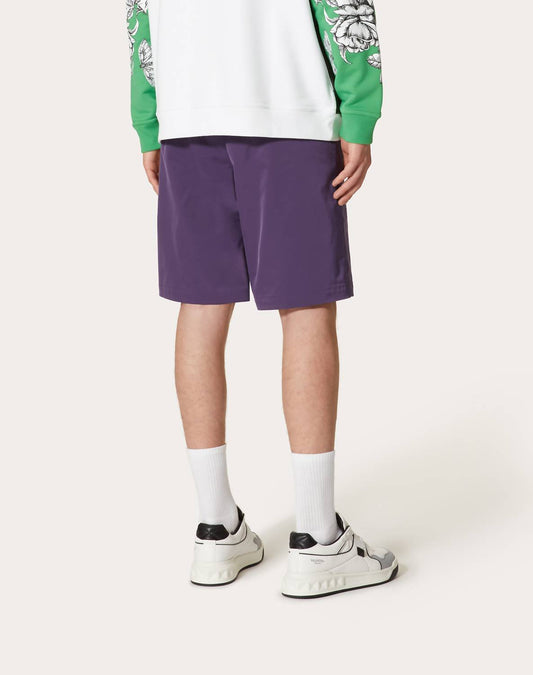 Valentino - Men's Garden Nylon Bermuda Shorts
