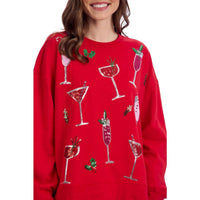 Mudpie - Holiday Sparkle Sweatshirt