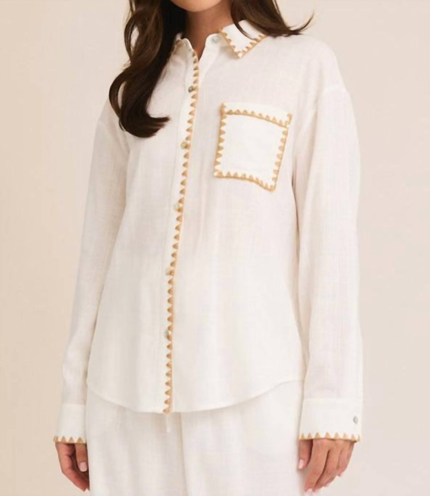 Gilli - Hamptons Linen Shirt And Pants Set