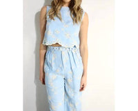 Mulla - Embroidered Crop Top