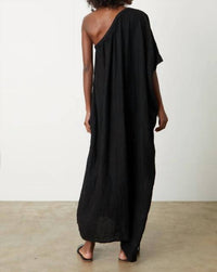 Velvet By Graham & Spencer - Andrea Linen One Shoulder Dress