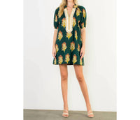 Thml - Floral Print V-Neck Dress