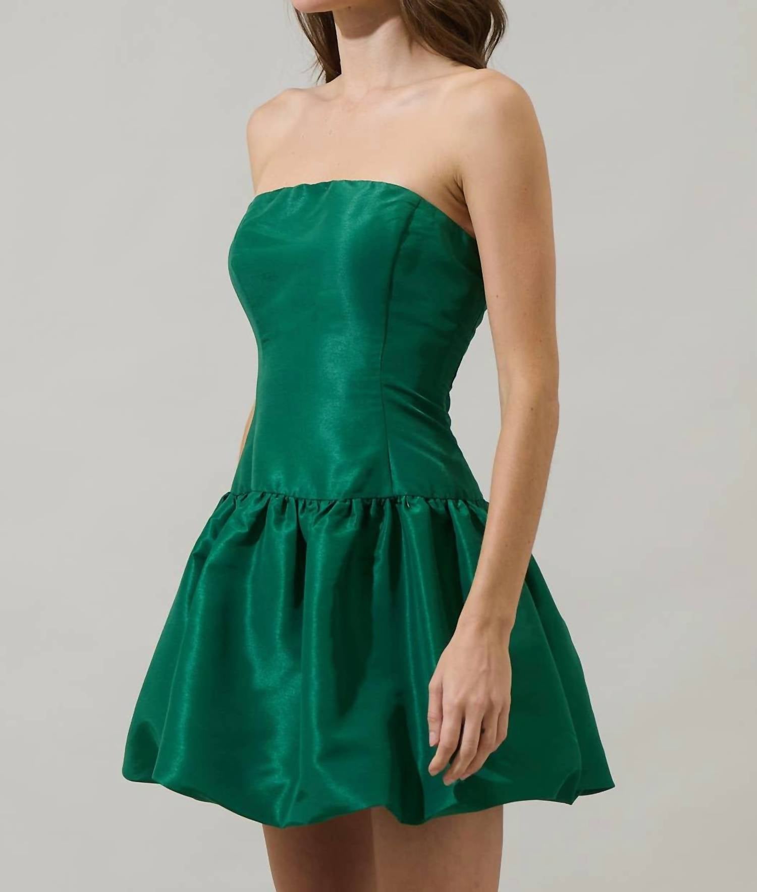 Sugarlips - Strapless Bubble Mini Dress