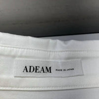 ADEAM Women’s Obi Cutout-shoulder Button-up Top in white - women's blouse - view 8