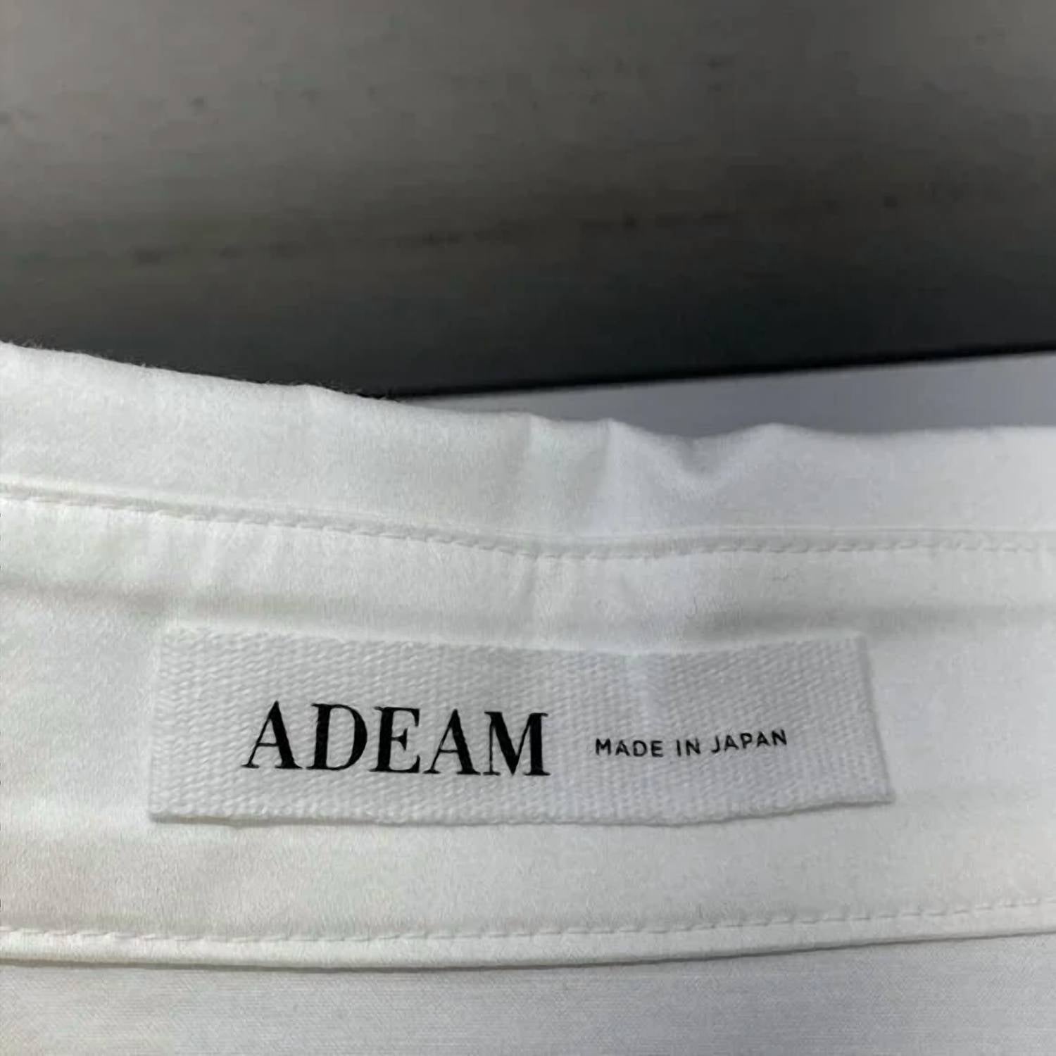 ADEAM Women’s Obi Cutout-shoulder Button-up Top in white - women's blouse - view 8