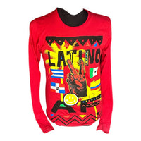 Reason - Men's Latino Af Graphic Tee Long Sleeve