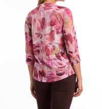 Fdj - Thana Three Quarter Sleeve V-neck Top