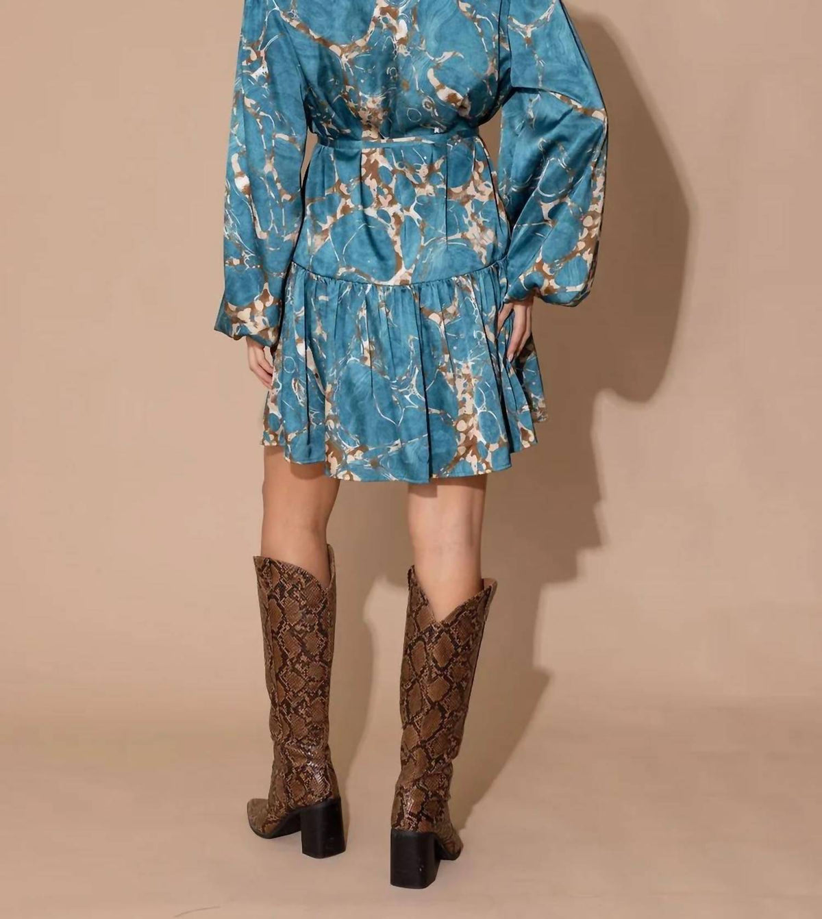 Alden Adair - Adele Long Sleeve Mini Dress