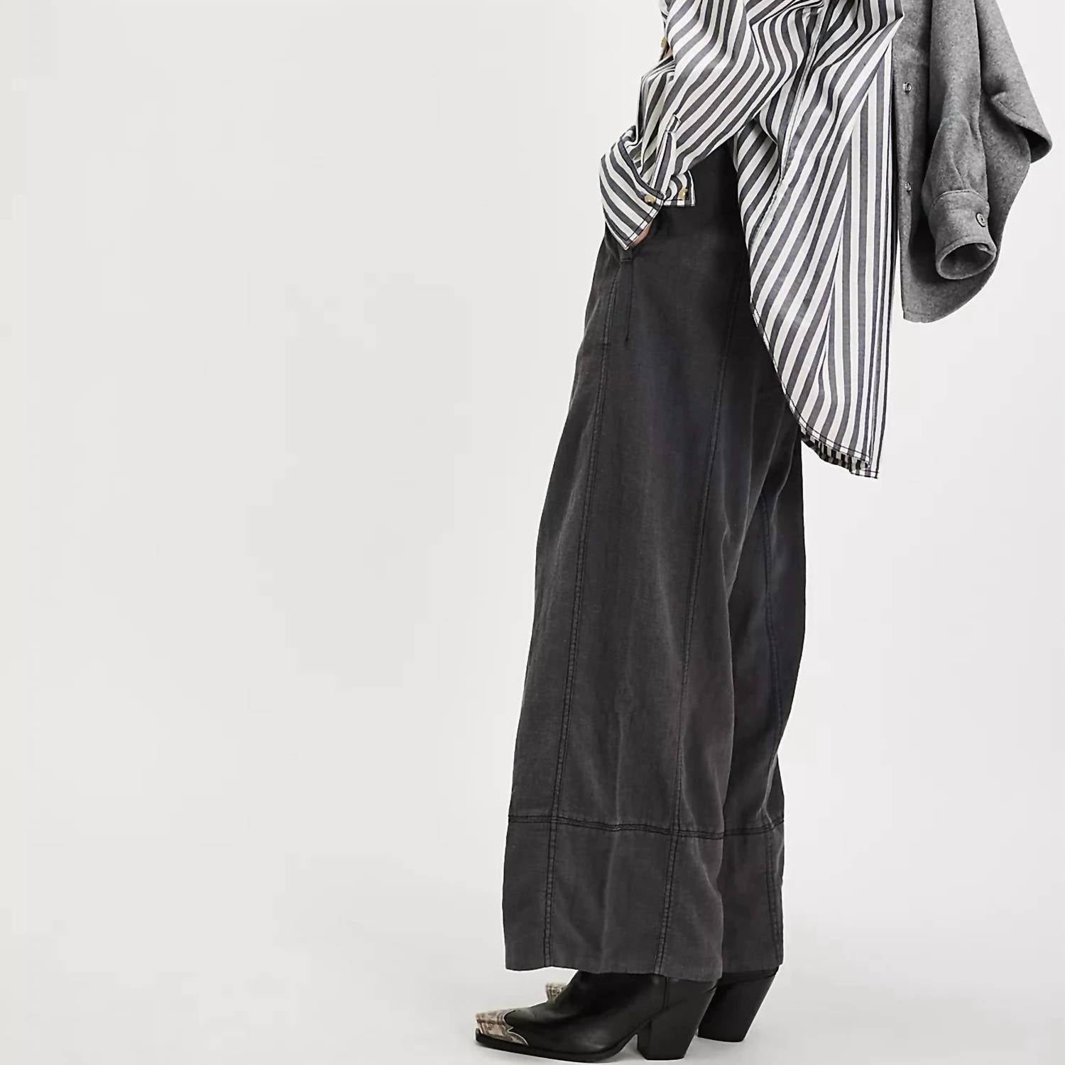 Free People - Days End Linen Pull Pants