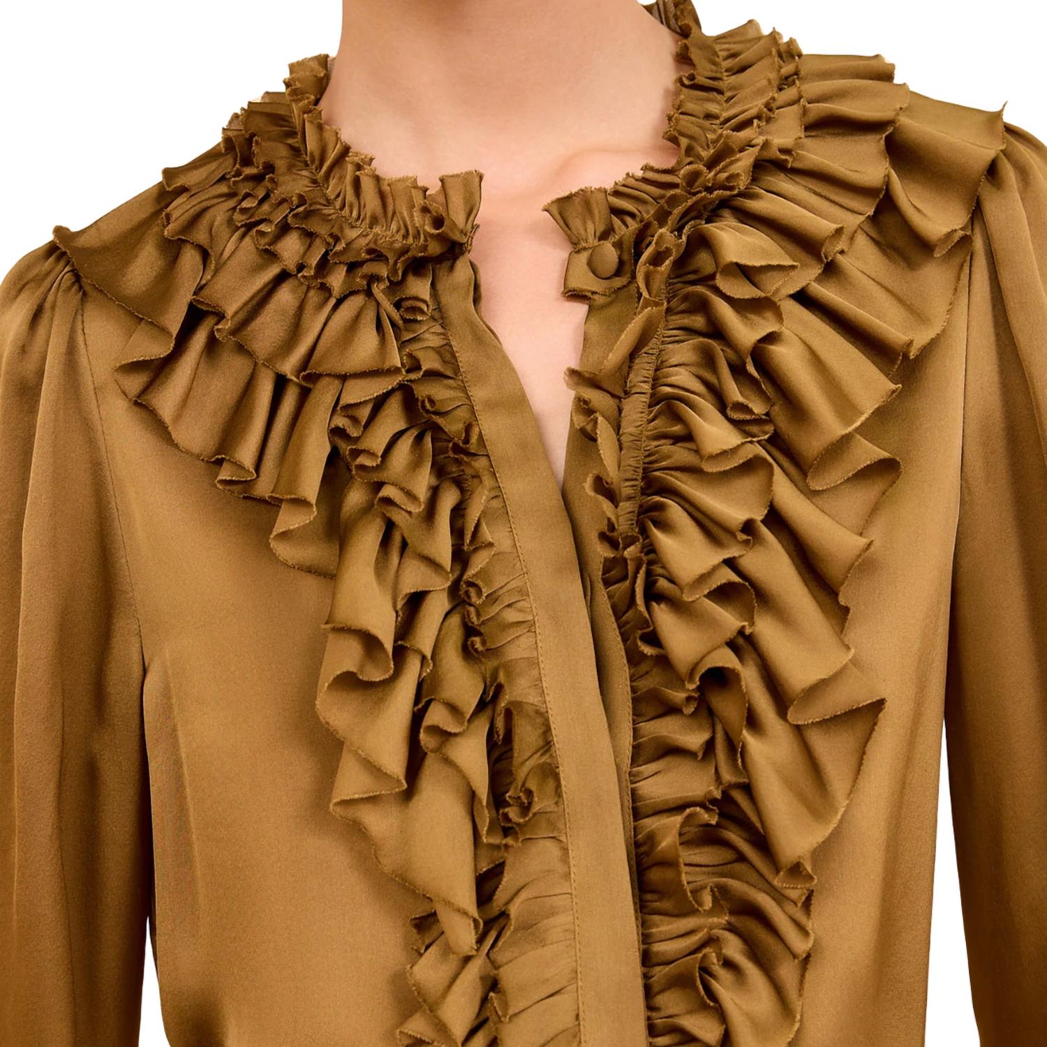 Ulla Johnson - Rouen Silk Ruffle Blouse