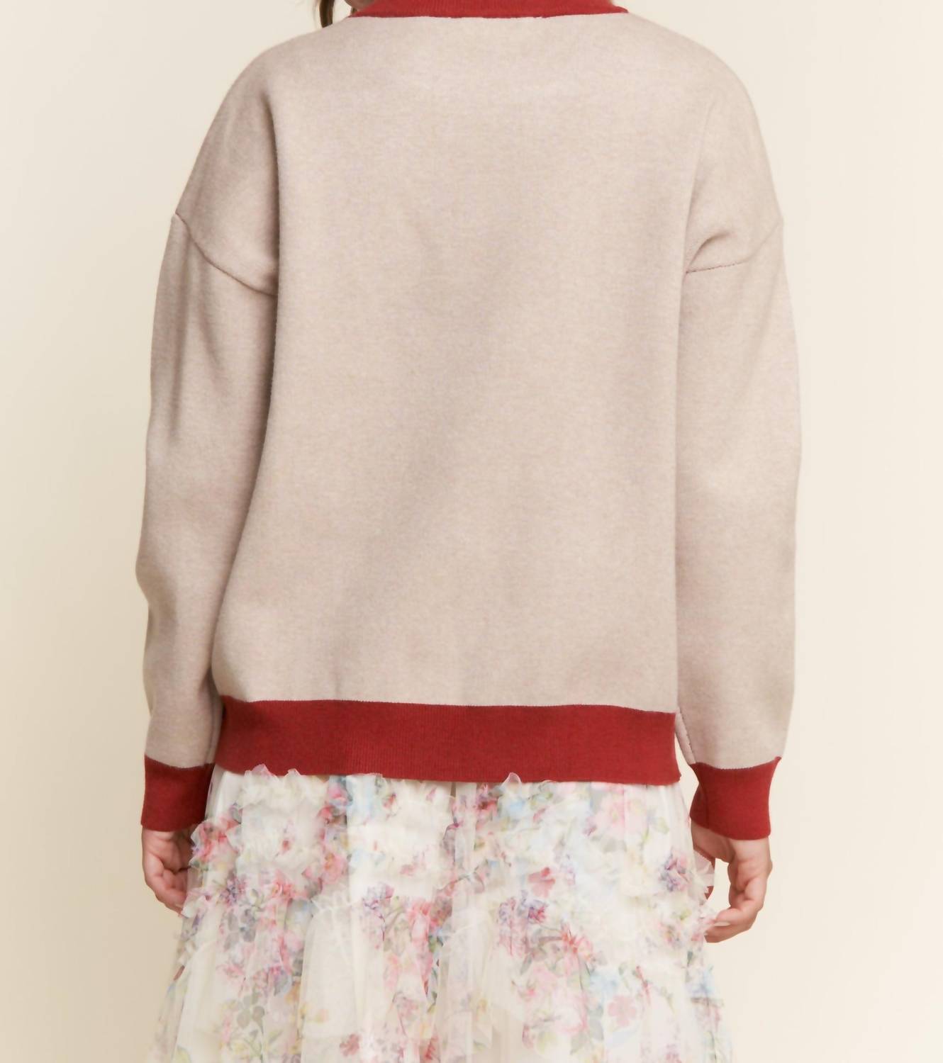 J.Nna - Zoe Christmas Dachshund Sweater
