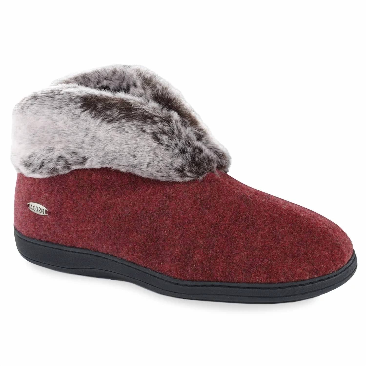 Acorn - Women's Chinchilla Slipper Bootie