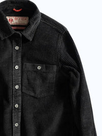 Iron & Resin Women's Drifty Shirt in black - women's jacket - detail view