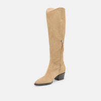 Dolce Vita Women's Virona H2o Boots in dark taupe suede - women's shoe - view 4