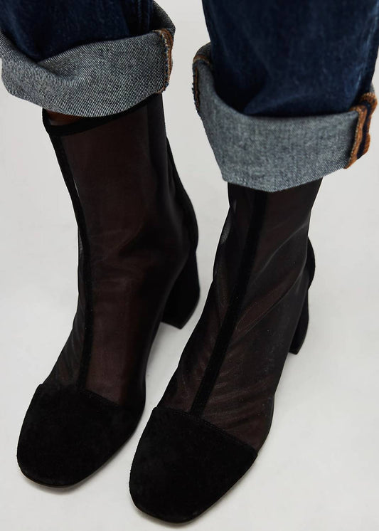 Free People - Women's Wisteria Mesh Boots
