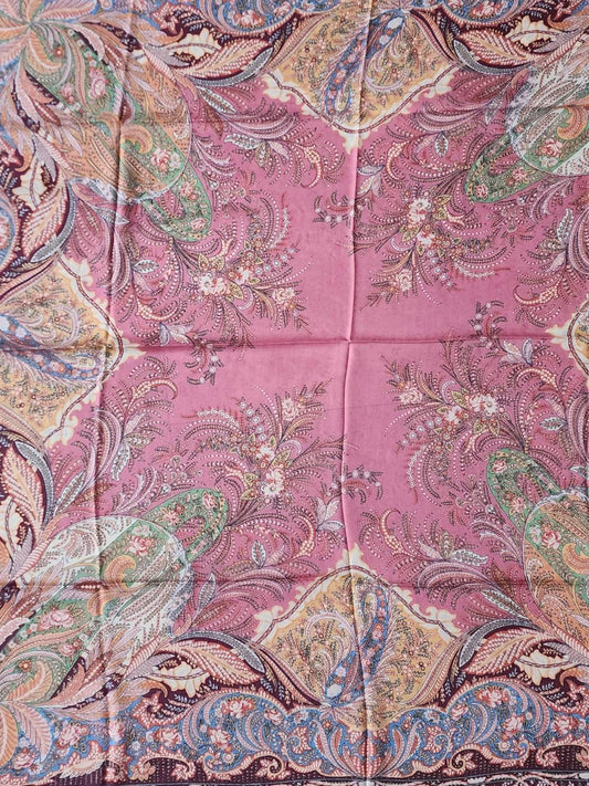 Etro - Women's Paisley & Floral Wool Blend Sheer Shawl Scarf