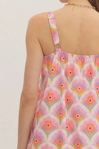 Entro - Nina Floral Midi Dress