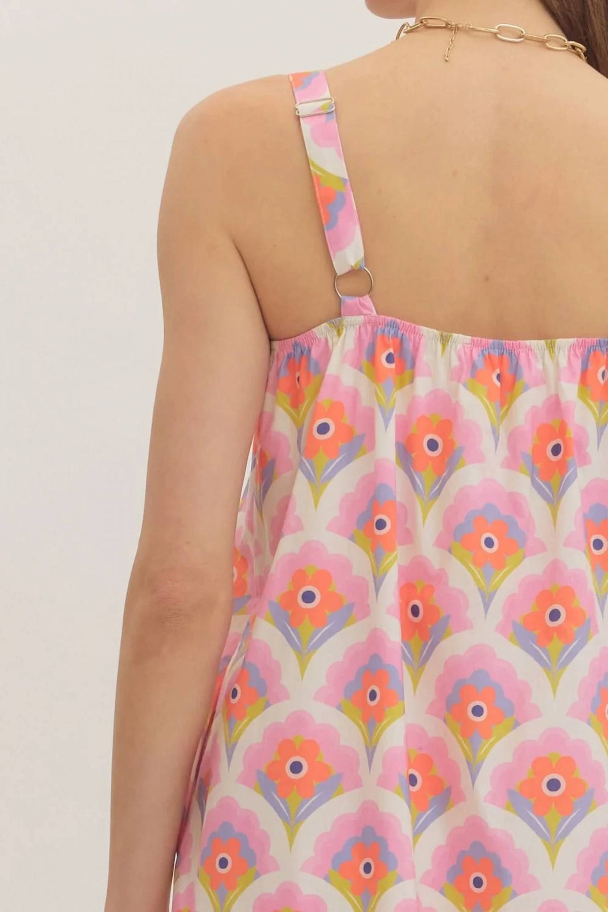 Entro - Nina Floral Midi Dress