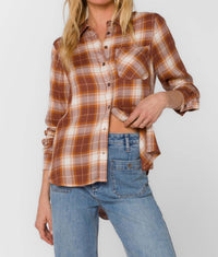 Velvet Heart - Bennett Plaid Shirt