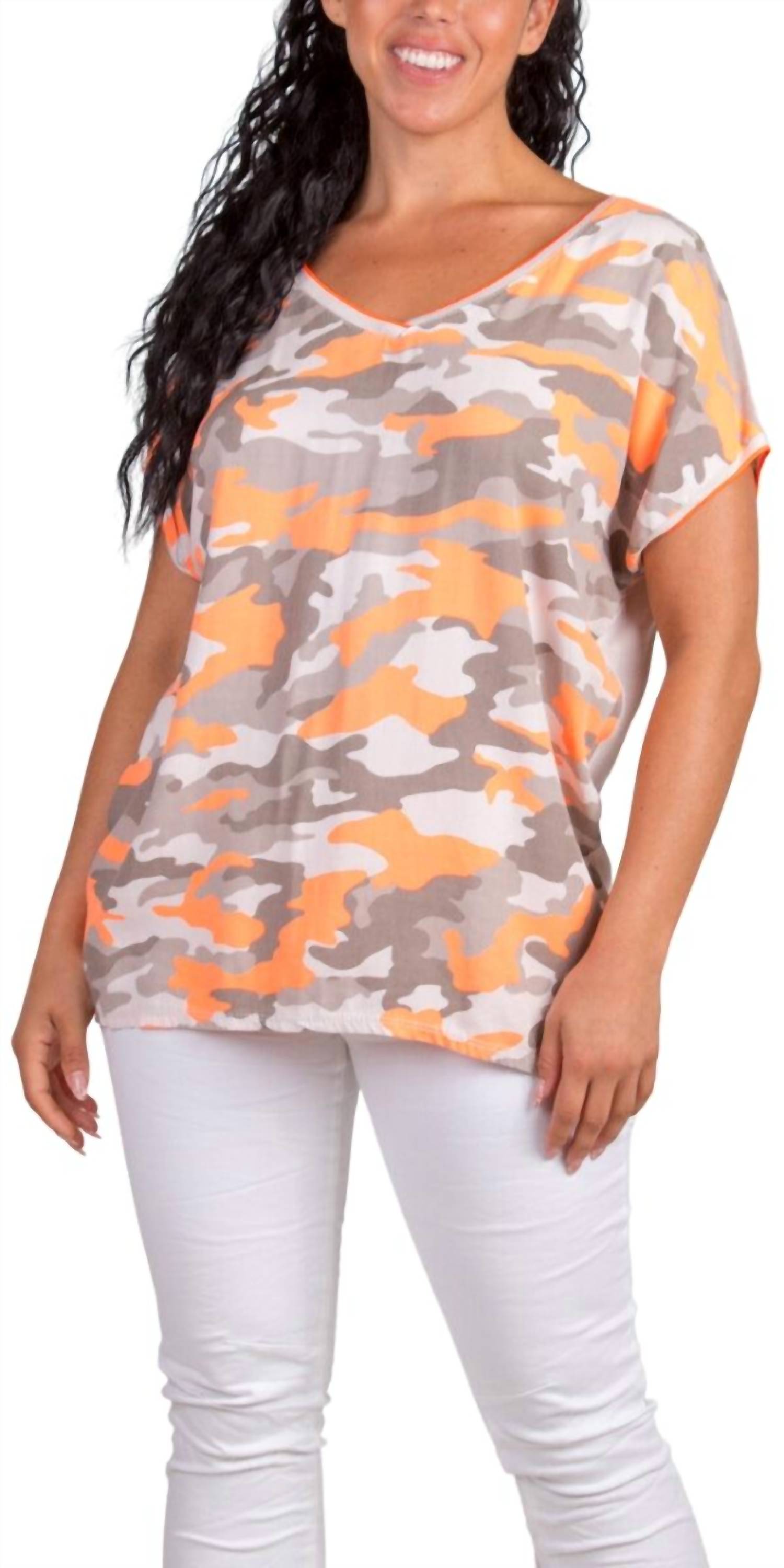 Gigi Moda - Sportivo Camo T-Shirt