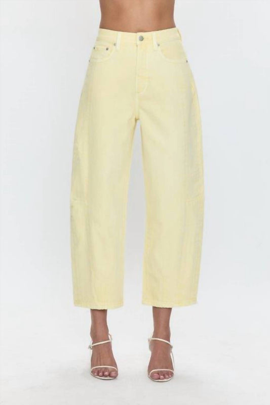 Pistola - Eli High Rise Barrel Jeans