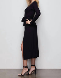 GOOD AMERICAN Daynight Dress in black - women's dress - detail view