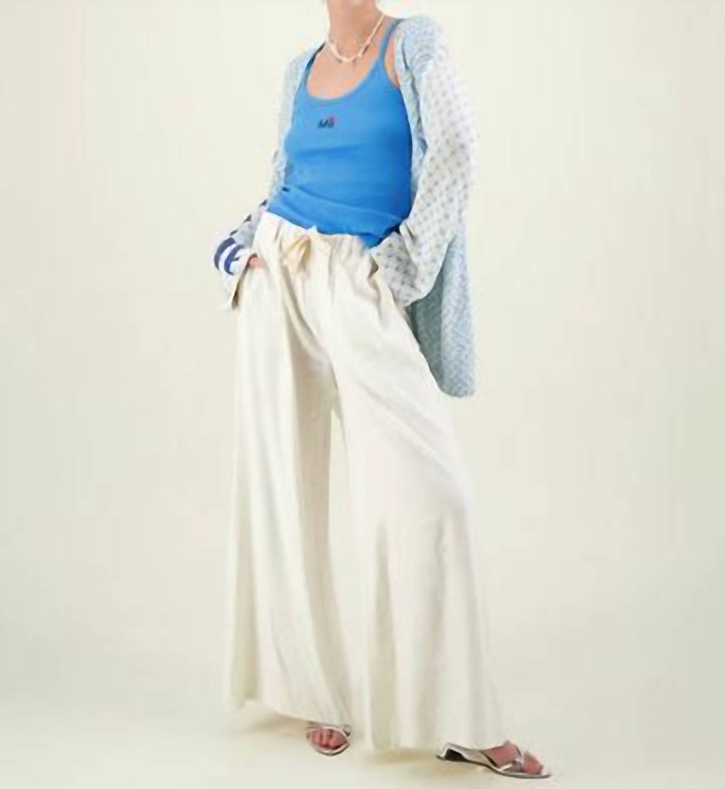 Me369 - Women's Ariel Wide Leg Pants