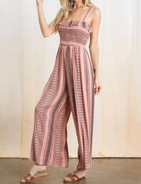 Ces Femme - Layla Smocked Jumpsuit