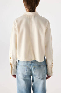 Amo - Abigal Cropped Denim Shirt