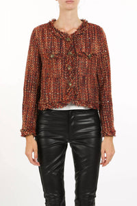 Beulahstyle - Sequined Tweed Jacket