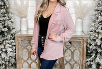Hailey & Co - I've Been Told Knit Long Sleeve Shacket